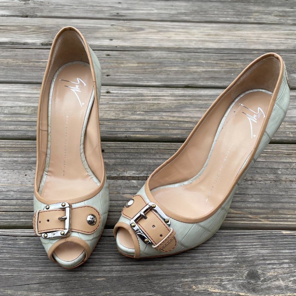Giuseppe Zanotti Women Heel Shoes Open Toe Pump Ma - Picture 7 of 16